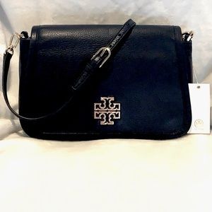 Tory Burch Black Britten Crossbody/Shoulder Bag